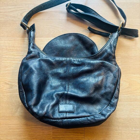 FRYE LEATHER PURSE HANDBAG BAG - Picture 3 of 6